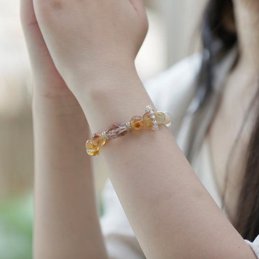 Wealth Energy Citrine Bracelet