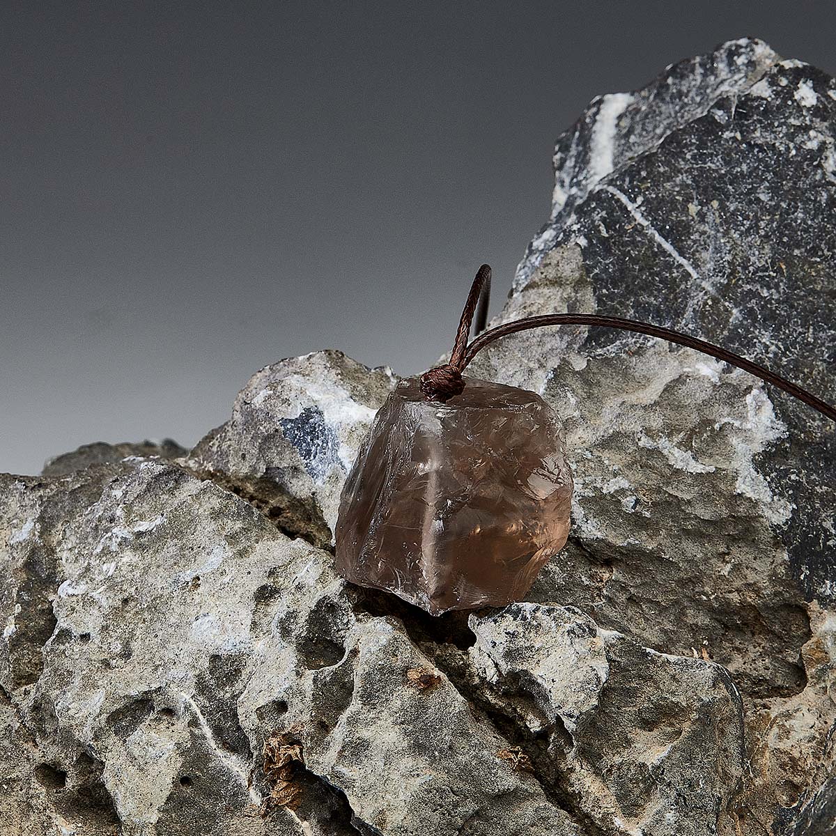 The Force Energy Smoky Quartz Pendant