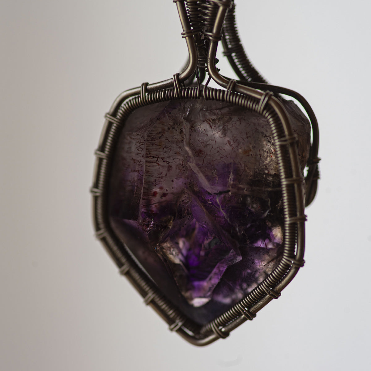 Spiritual  Energy Amethyst Pendants