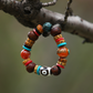 The Tibetan King's Spiritual Practice Three-Eyed Dzi Bead Bracelet puretibetan