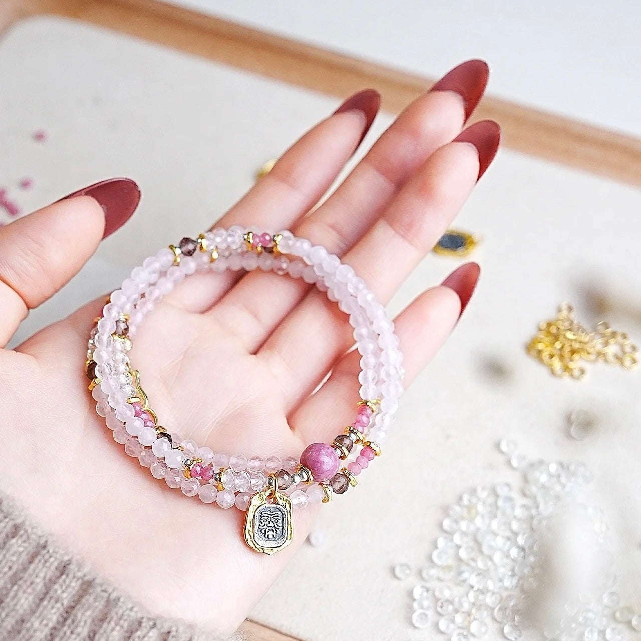 Love Energy Rose Quartz Bracelet