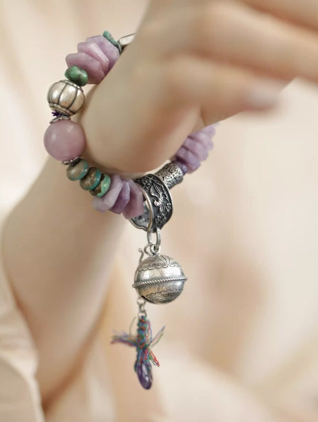 Spiritual Energy Amethyst Bracelet