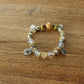 Spiritual Energy Clear Quartz Tibetan Treasures Bracelet