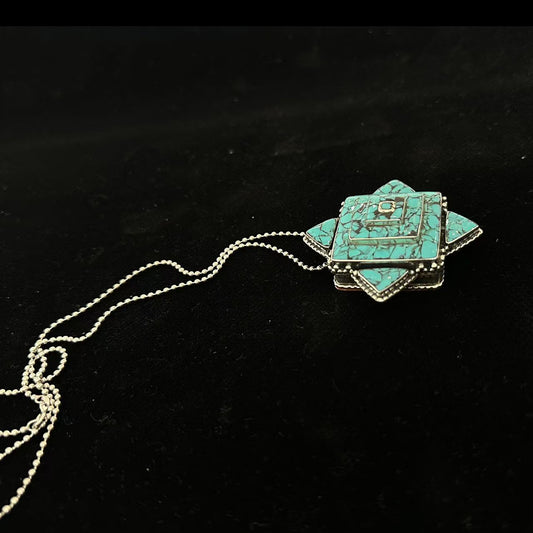 Turquoise Force Energy Pendant