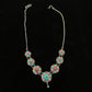 Blooming Wealth Turquoise and Silver Necklace