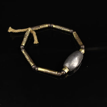 Celestial Iron Wisdom Bracelet | Spiritual Protection, Good Fortune & Inner Strength