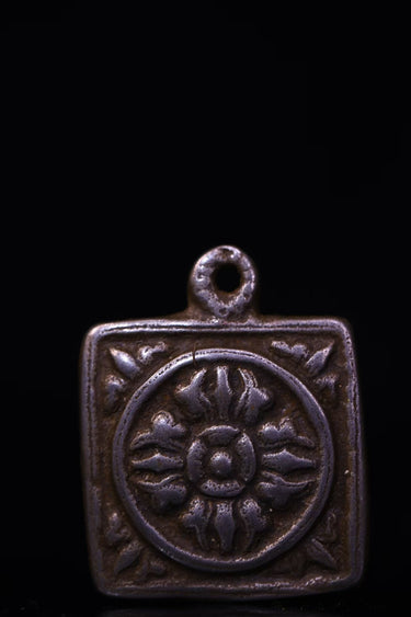 Vajra Sun Iron Pendant | Inner Purity, Impermanence & Spiritual Strength