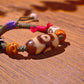 Three-Eye Power Bracelet – Empowering Agate and Dzi Beads