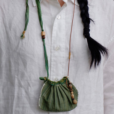 Earth’s Harmony Eco-Friendly Handcrafted Pouch
