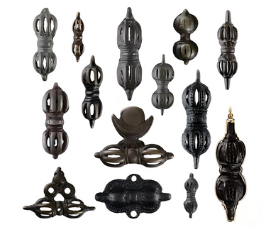 Tibetan Guardian Butterfly Phurba Thokcha Pendant