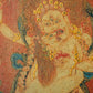 20th Century White Two-armed Mahakala Double Body Mural Tibetan Antique Thangka Purely Hand-painted puretibetan