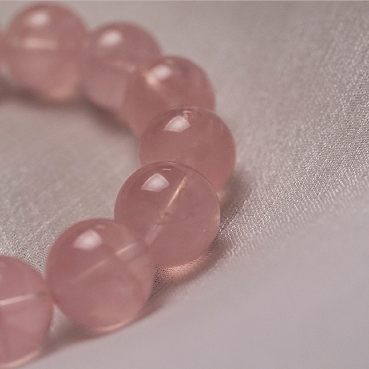 Rose Quartz and Hotan Jade Love Energy Bracelet