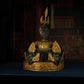 Qing Dynasty   Giant Padmasambhava Hat Tibetan Dharma Instrument Gilt Samye Monastery