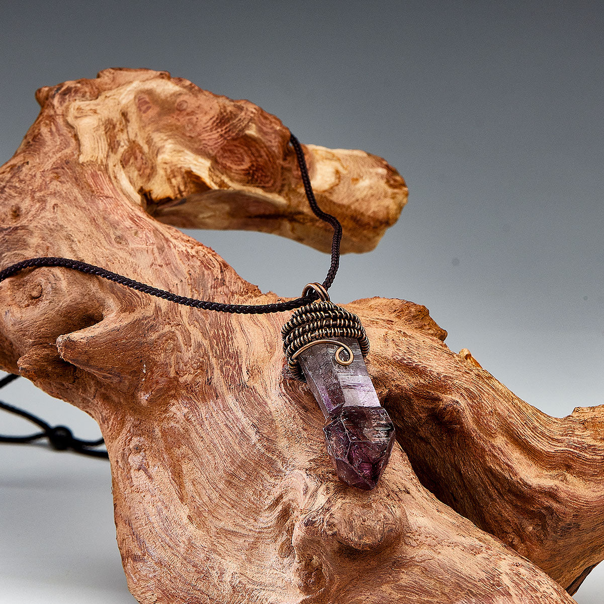 Spiritual Energy Super 7 Amethyst Pendants