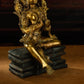 Ming Dynasty Green Tara Dharma Printed Statue Tibetan Antique Buddha Statue  Full of Gold Water Pure Tibetan