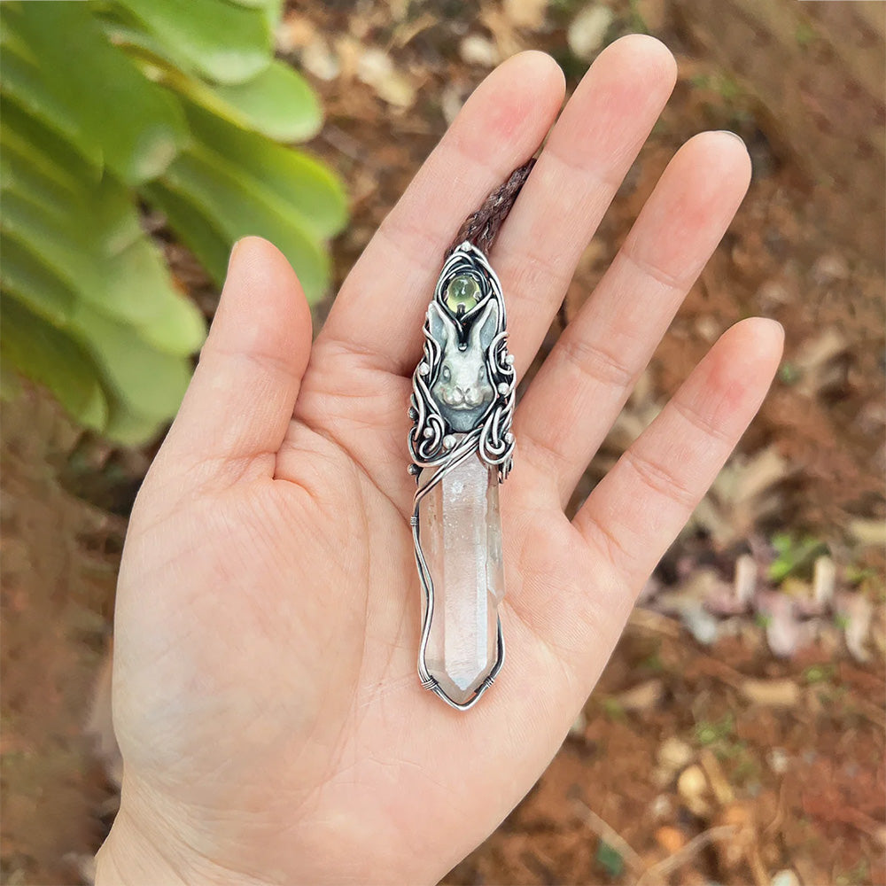 Love Energy Clear Quartz Pendants