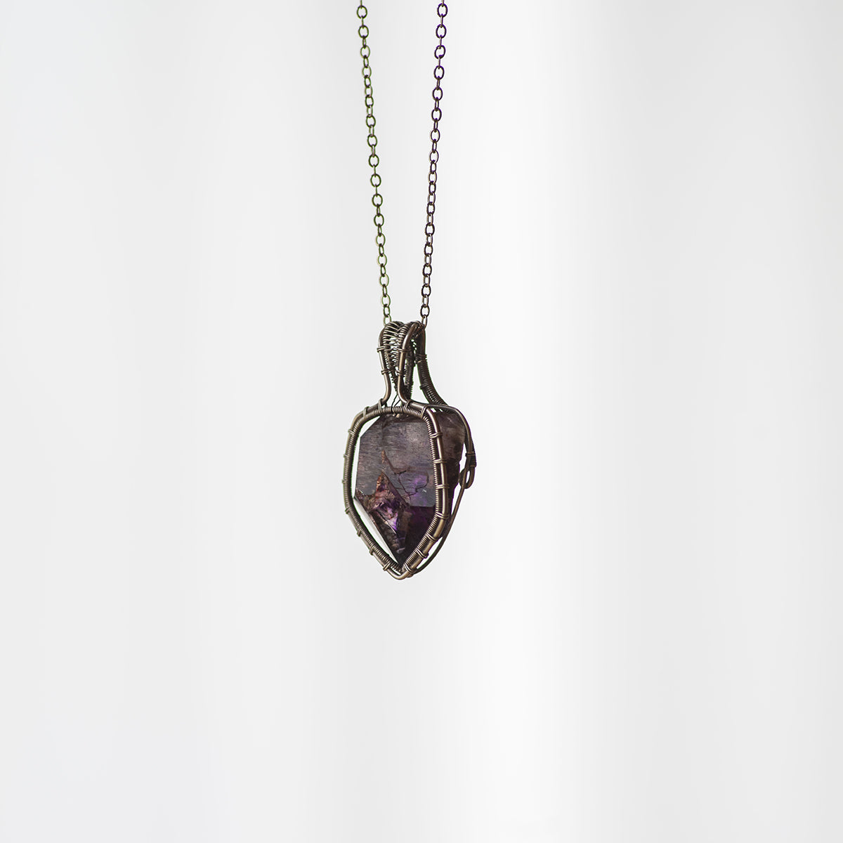 Spiritual  Energy Amethyst Pendants