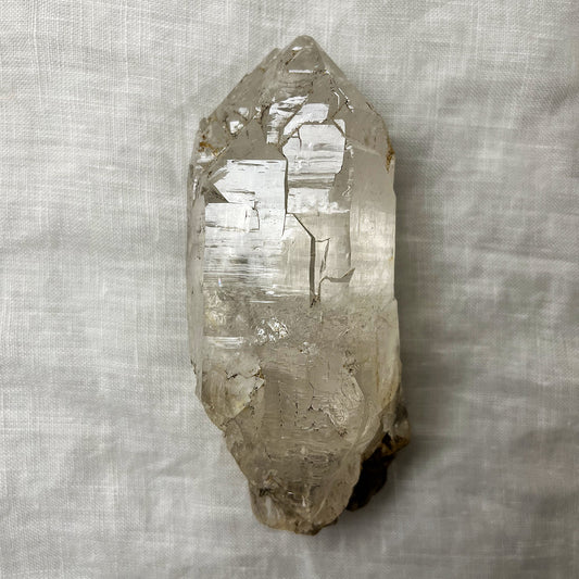 Tibetan White Quartz Crystal Energy Protection Healing