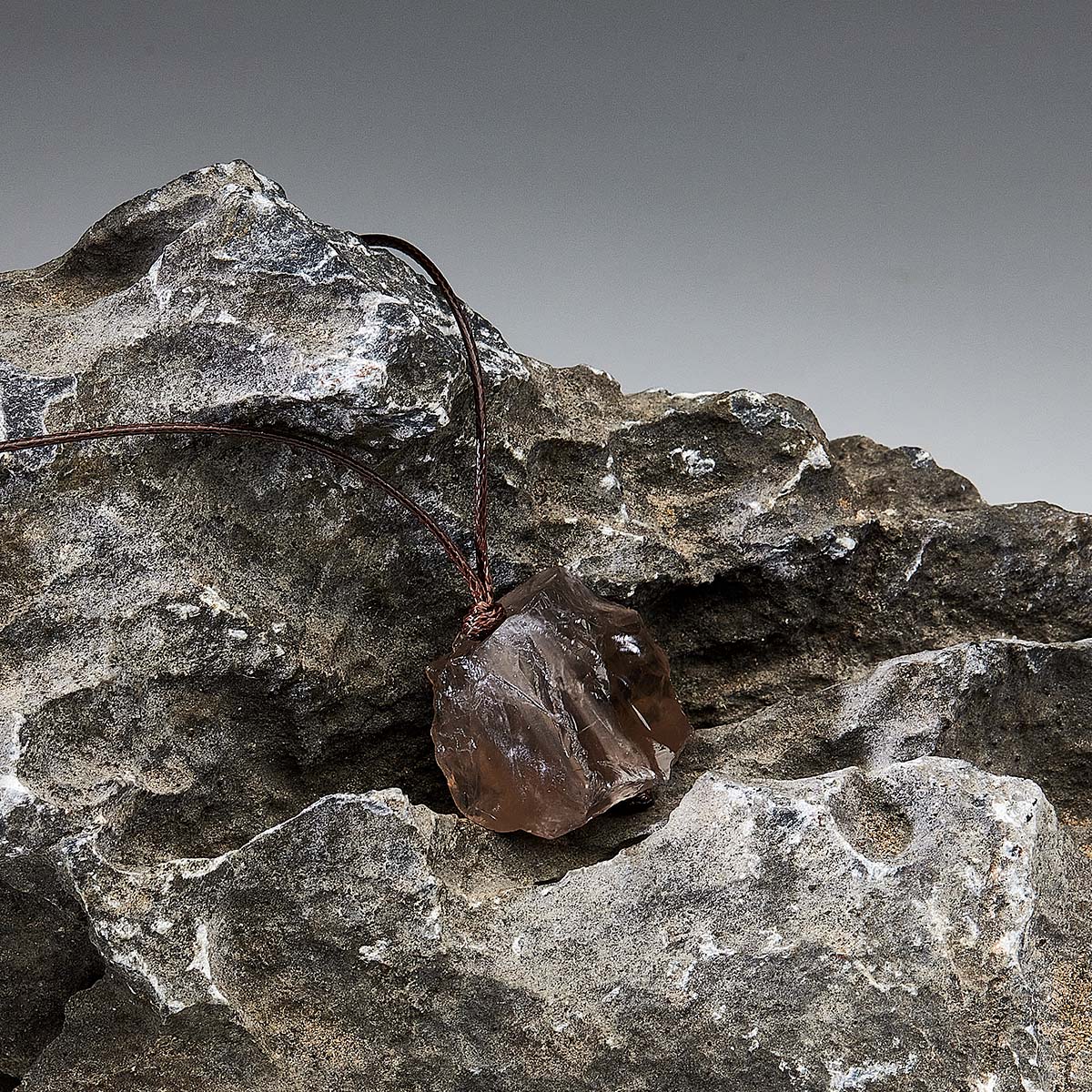 The Force Energy Smoky Quartz Pendant