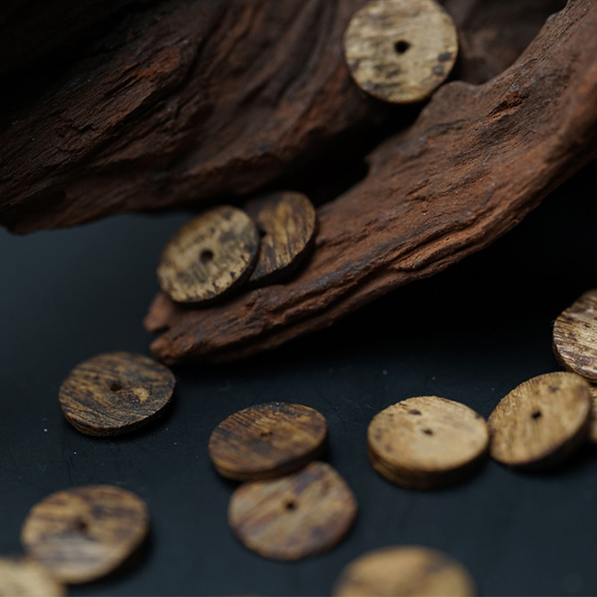 Serenity Quartz & Agarwood Energy Bracelet