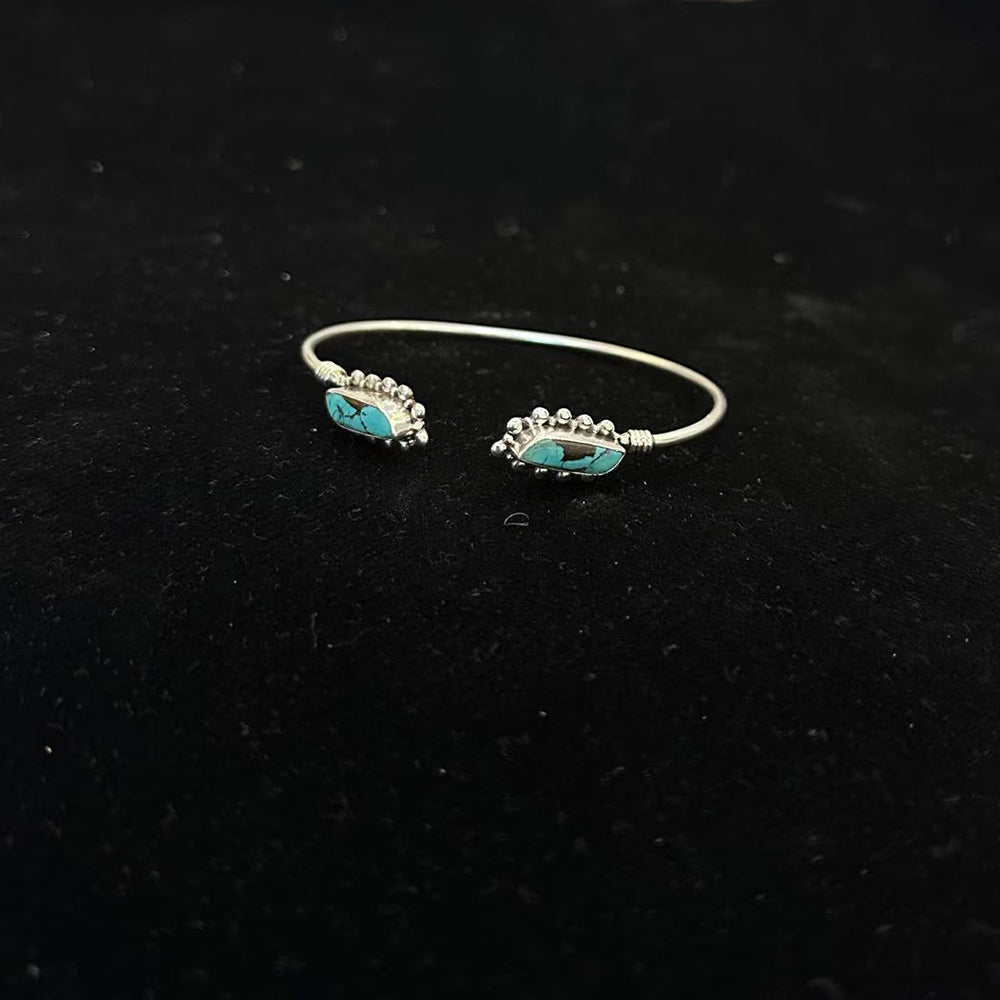 Turquoise Wellness Cuff Bracelet