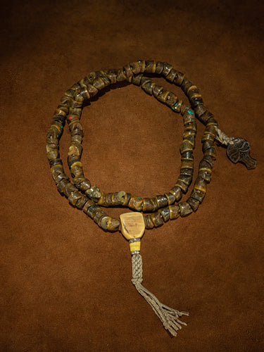 Qing Dynasty Style Tibetan King Of Beads 108-Bead Prayer Bracelet
