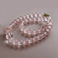 Heartfelt Love Rose Quartz and Jade Bracelet