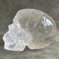 Quartz Crystal Skull Expands Psychic Energy Tibetan White Crystal