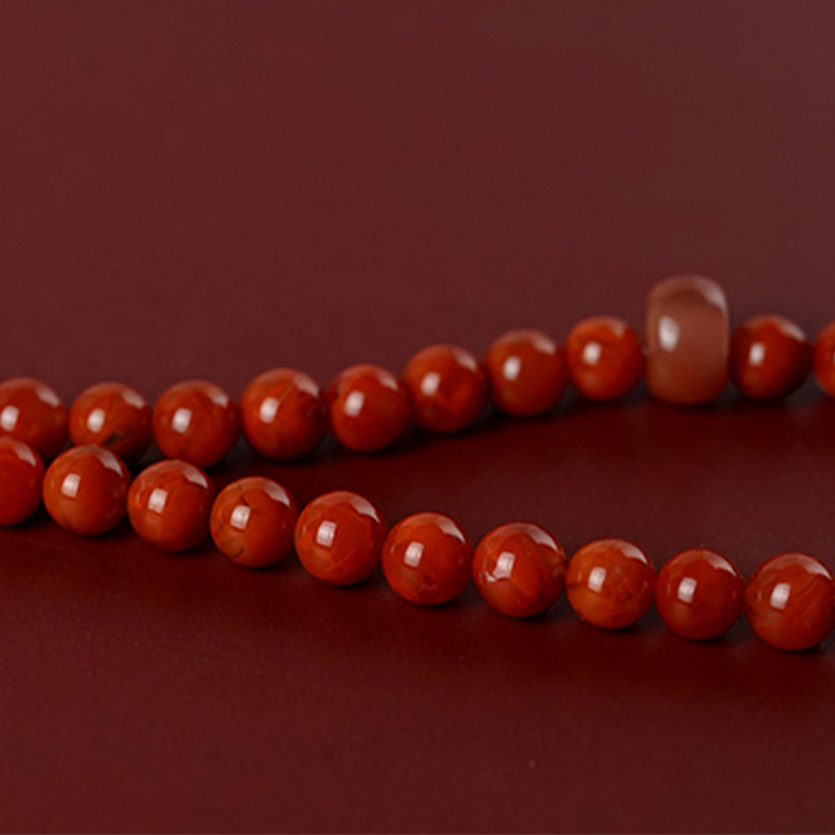 South Red Agate Lucky Blessing Bracelet