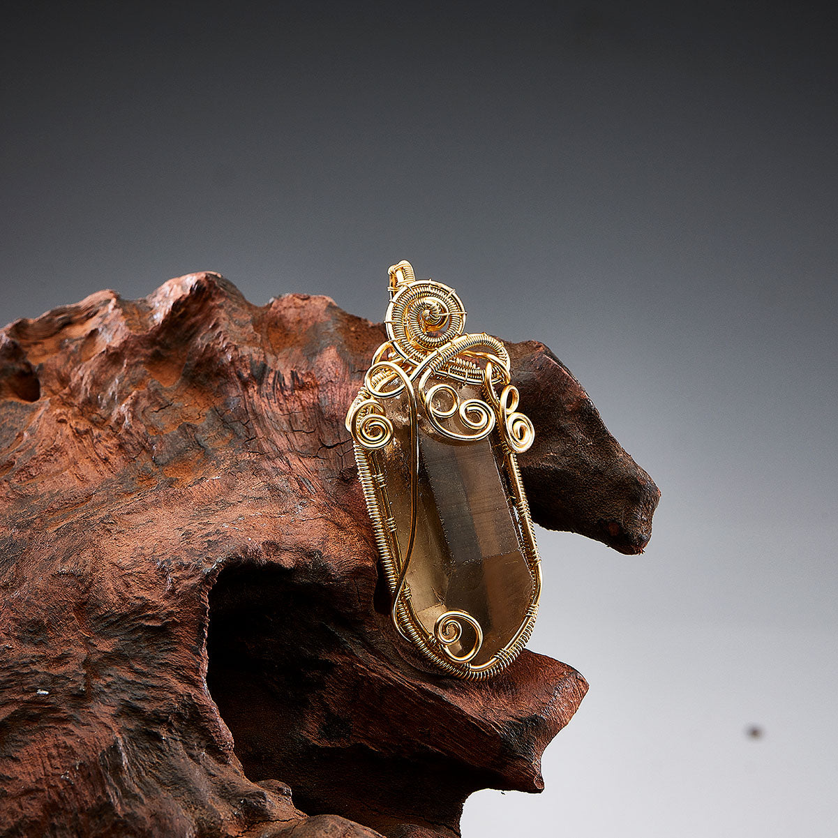 The Force Energy Smoky Quartz Pendant