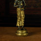 Qing Dynasty Caixu Buddha Mother Tibetan Antique Buddha Statue Gilt Standing Tibet Oriental Treasure