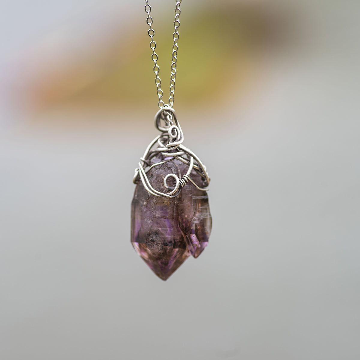 Blessing Energy Amethyst Pendants