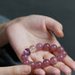 Rose Quartz and Amethyst Emotional Energy Bracelet