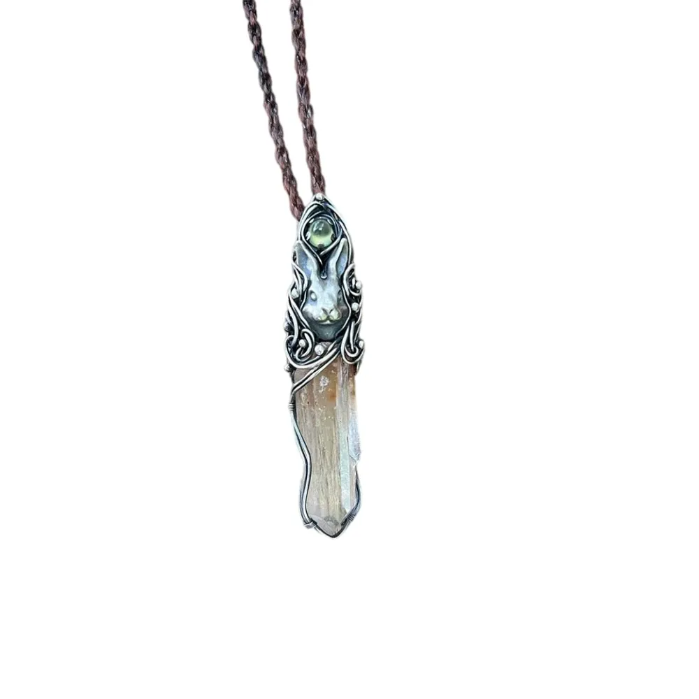 Love Energy Clear Quartz Pendants