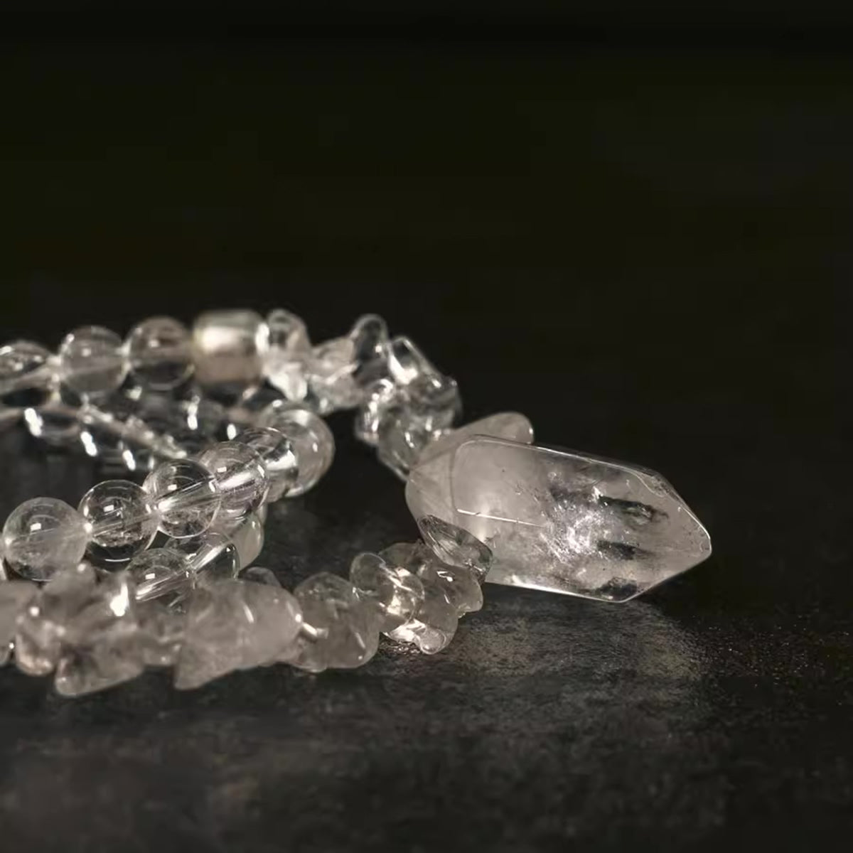 Healing Energy Clear Quartz Bracelet