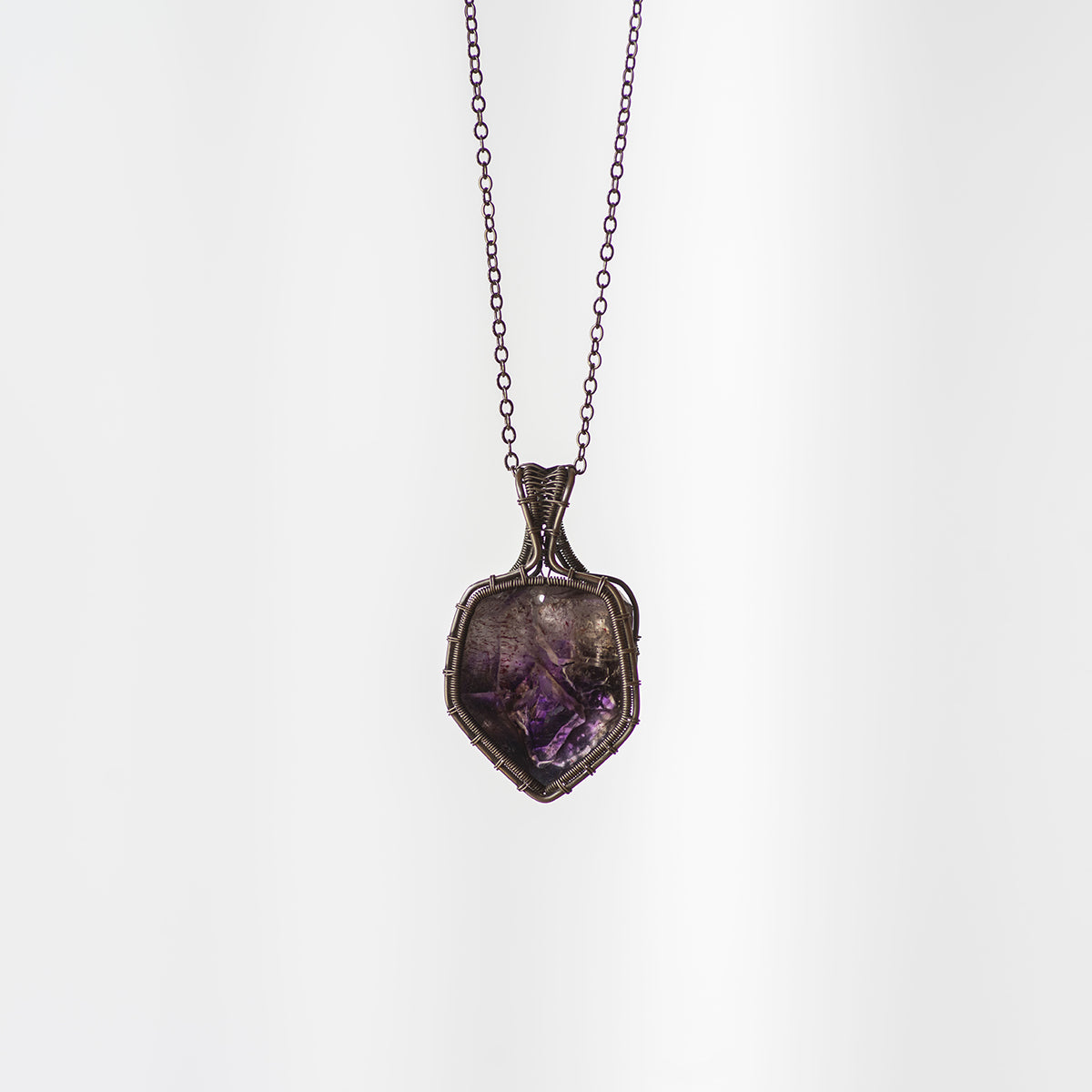 Spiritual  Energy Amethyst Pendants