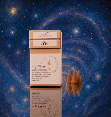 Himalayan Sacred Space Incense - Wild Plant Formula for Energy Clearing & Meditation
