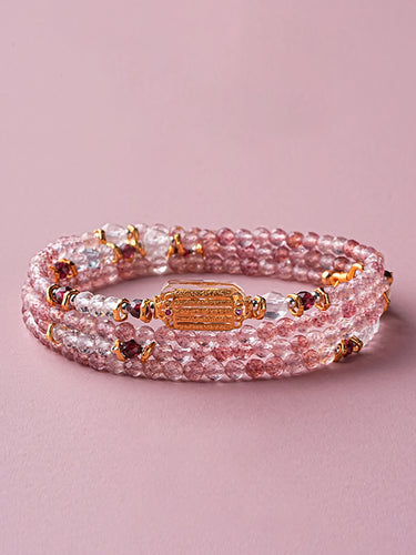 Heartfelt Harmony Gemstone Bracelet