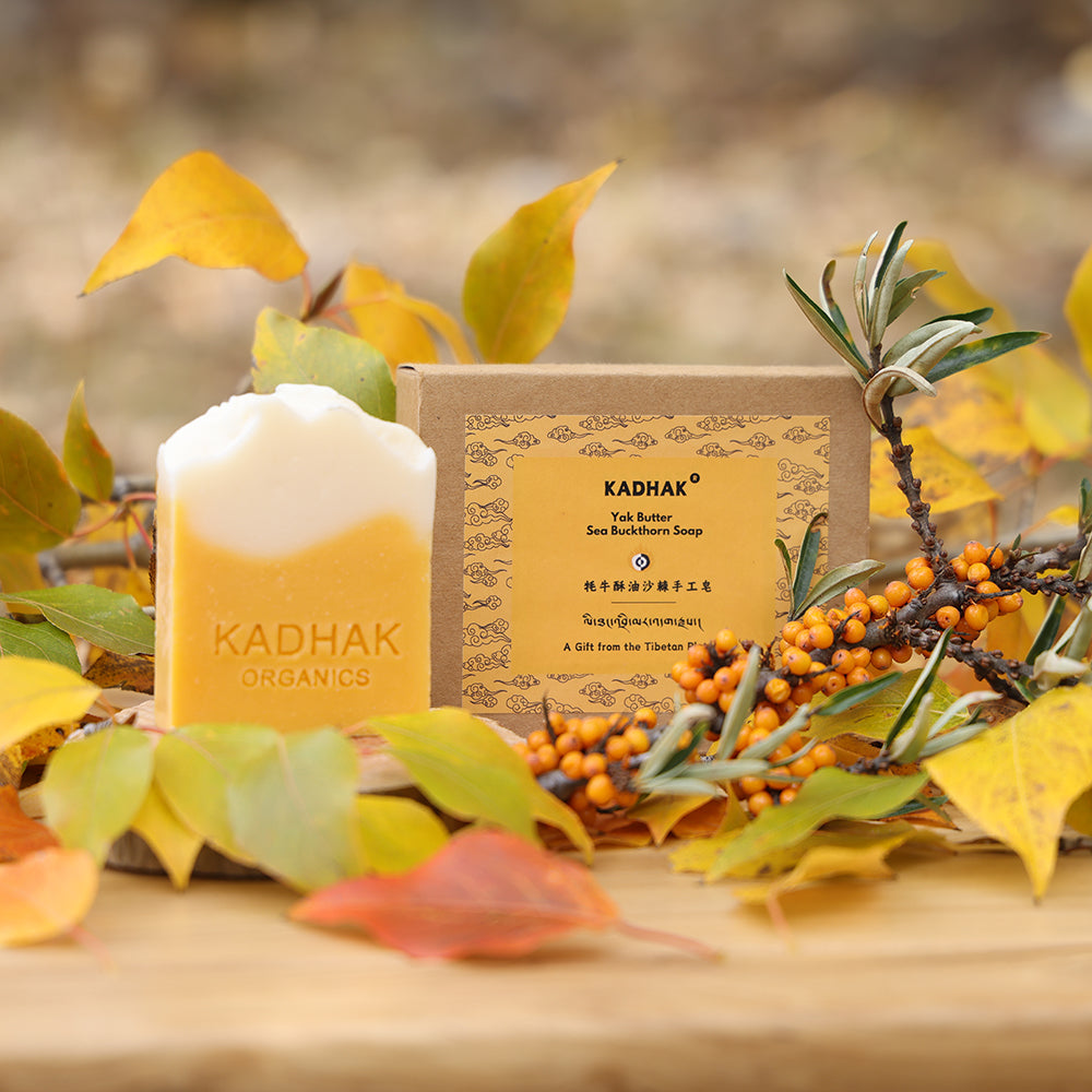 Nourishing Seabuckthorn & Yak Butter Soap – Handcrafted Purity