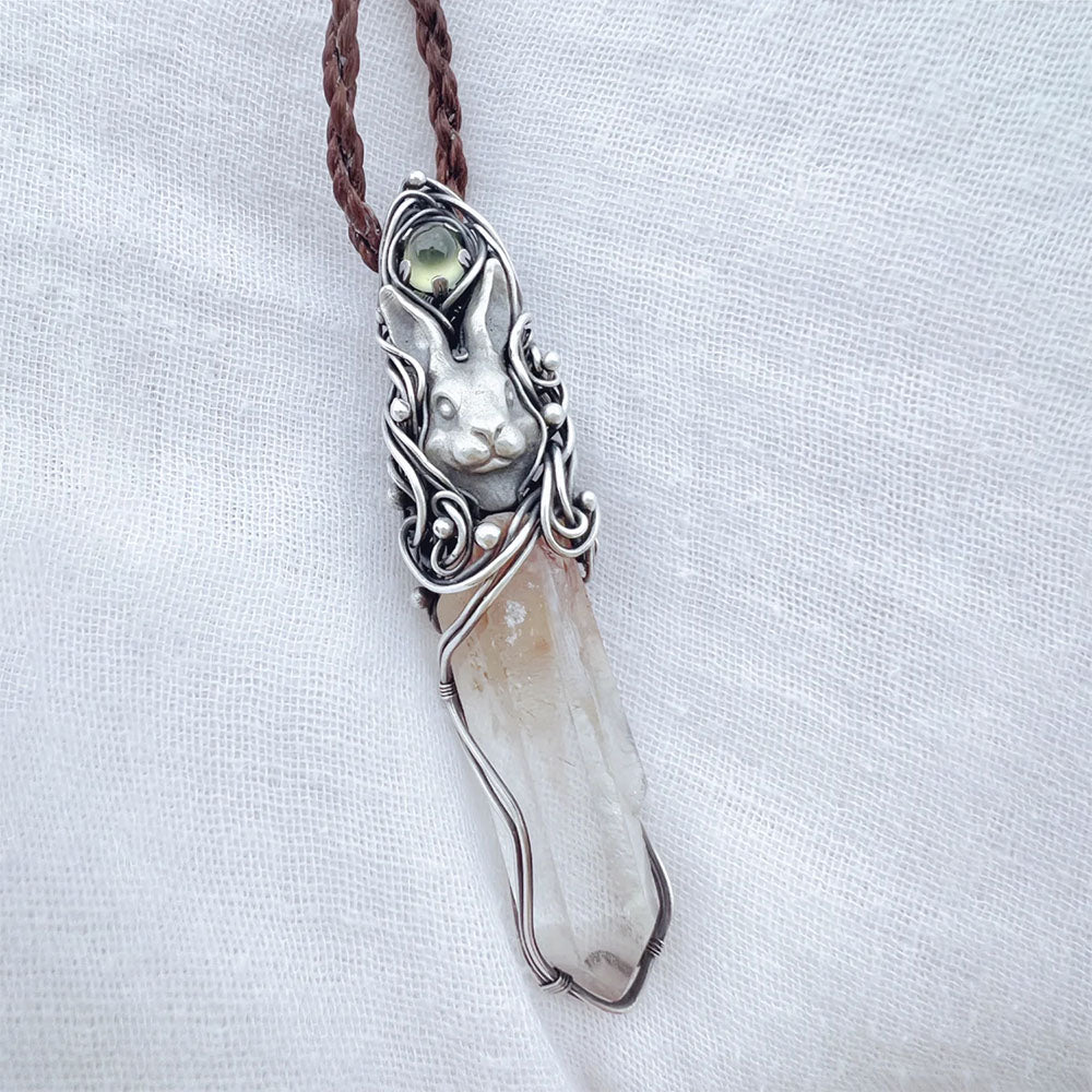 Love Energy Clear Quartz Pendants