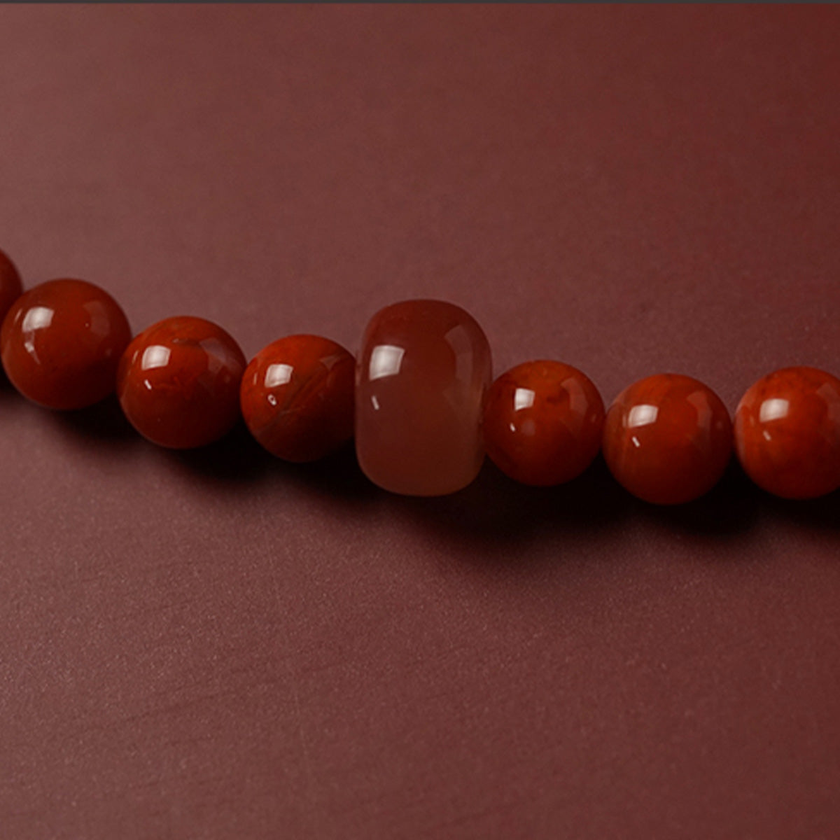 South Red Agate Lucky Blessing Bracelet