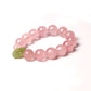 Rose Quartz and Hotan Jade Love Energy Bracelet