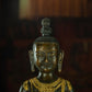 Qing Dynasty Manjusri Bodhisattva Tibetan antique Buddha statue Gilt Han style Tibet Oriental Treasure