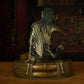 Qing Dynasty Venerable Milarepa Tibetan antique Buddha statue illumination Ganzi Monastery