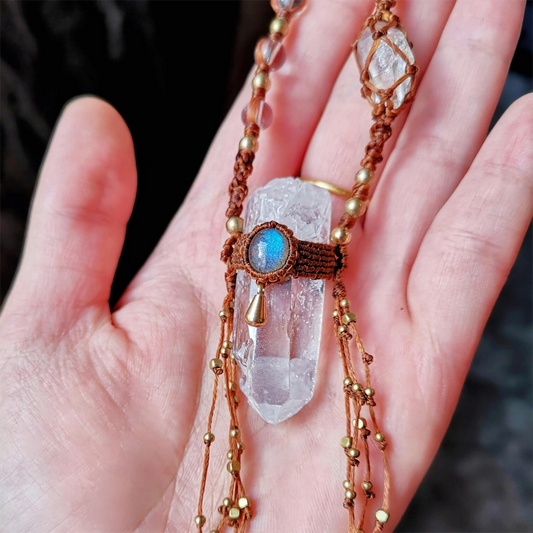 Grace's Gentle Healing Clear Quartz Necklace