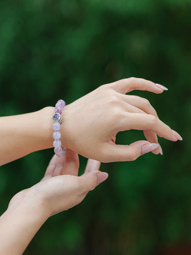 Nine-Purple Fire Mantra Multi-Gem Bracelet