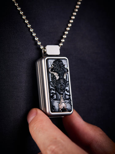Garuda King EDC Sliding Thokcha Amulet Pendant