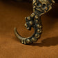 Qing Dynasty  Vajra Demon Descending Hook - Lengma copper  Tibet accessories  Gandan Temple