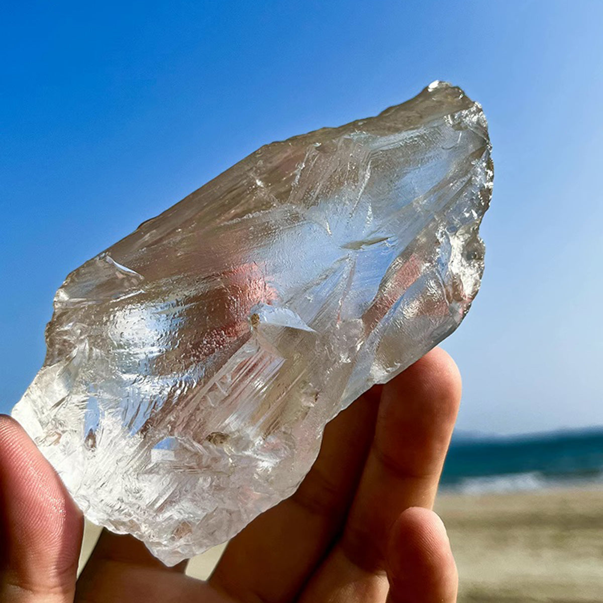 Tibet Angel Quartz Crystal Energy Nirvana Quartz Crystal White Quartz Crystal Himalayan Meditation Raw Stone