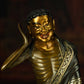 Qing Dynasty Venerable Milarepa Tibetan antique Buddha statue illumination Ganzi Monastery